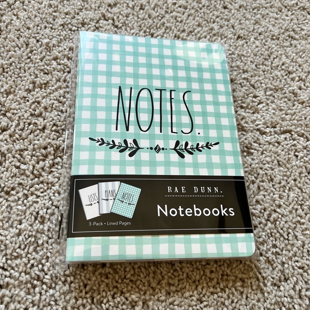 Rae Dunn notebooks